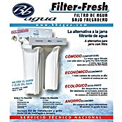 Bb agua Filtro bajo fregadero Filter-Fresh (Apto para: Fregaderos)