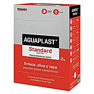 Beissier Aguaplast Plaste Standard capa fina (Blanco, 2 kg)