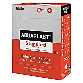 Beissier Aguaplast Plaste Standard capa fina (Blanco, 1 kg)