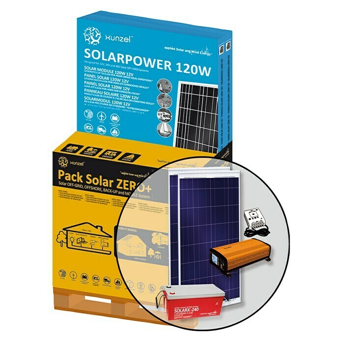 Kit de generación solar 