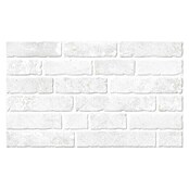 Revestimiento de pared Brickwork (33 x 55 cm, Blanco, Mate)