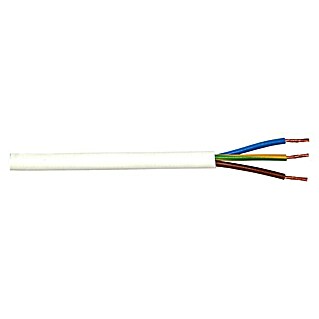 Izolirani kabel (H05VV-F3G1,0, 20 m, Bijele boje)