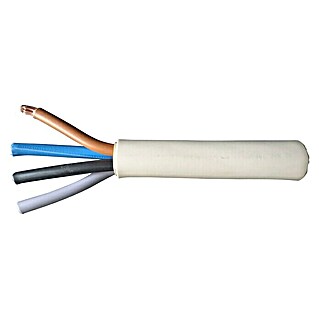 Kabel za vlažne prostorije po dužnom metru (NYM-O4x16, Sive boje, Poprečni presjek: 16 mm²)