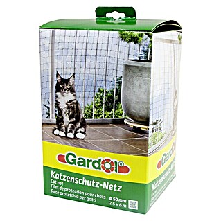 Gardol Zaštitna mreža za mačke (6 x 2,5 m, Crne boje)