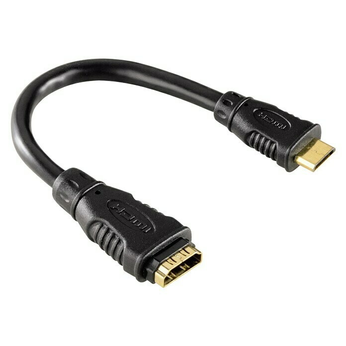 Hama Video-Verbindungskabel/Adapter DVI-Stecker/HDMI-Kupplung 