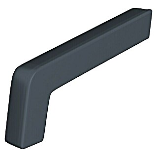Sarei Seitenteile (PVC, Anthrazit, 195 x 30 x 40 mm, 2 Stk.)