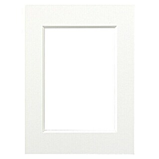Nielsen Paspartu MSK Natur (Bijele boje, 13 x 18 cm, Format slike: 9 x 13 cm)
