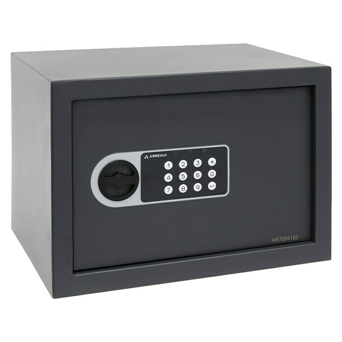 Arregui Caja fuerte para muebles 16501-S0 (L x An x Al: 23 x 17 x 17 cm, Tipo de cerradura: Códigos de usuario)
