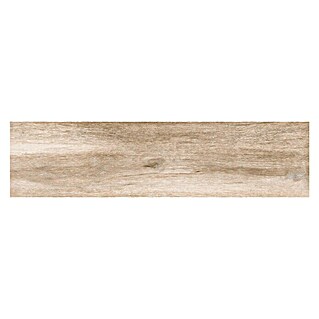 Pavimento cerámico Atelier (23,5 x 66,2 cm, Beige, Estilo madera)