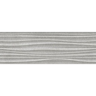 Wandfliese Calm Wave (30 x 90 cm, Grau, Matt)
