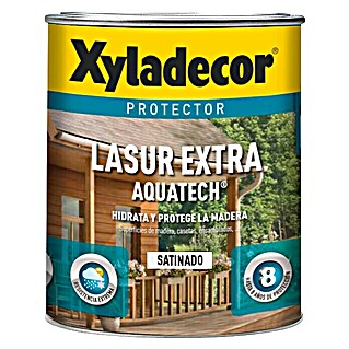 Xyladecor Protección para madera Lasur Extra Aquatech (Incoloro, 750 ml, Satinado)