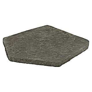 Gehwegplatte Trittplatte (Anthrazit, 60 x 30 x 3 cm, Basalt)