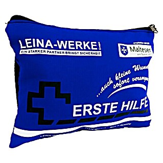 Leina-Werke Erste-Hilfe-Set (130 x 185 mm, Reißverschluss, Blau)