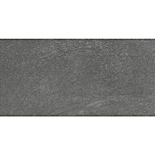 Keramische tegel Cenere (30 x 60 cm, Antraciet, Mat)