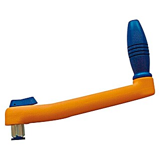 Winschkurbel (Länge: 250 mm, Blau/Orange)