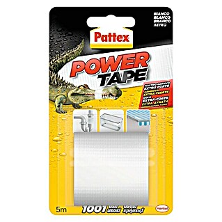 Pattex Cinta adhesiva Power Tape (Blanco, 5 m x 50 mm)