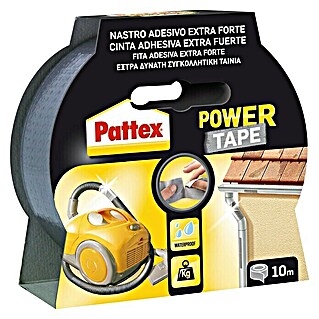 Pattex Cinta adhesiva Power Tape (Gris, 10 m x 50 mm)
