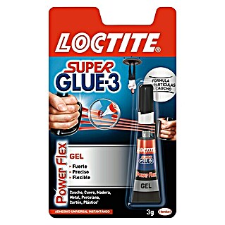 Loctite Adhesivo instantáneo Super glue-3 Power flex (3 g)