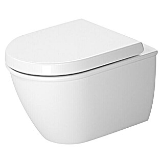 Duravit Darling New Wand-WC Compact (Mit Spülrand, Ohne Spezialglasur, Spülform: Tief, WC Abgang: Waagerecht, Weiß)
