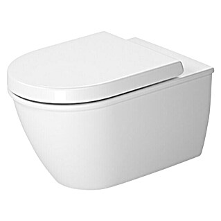 Duravit Darling New Wand-WC (Spülrandlos, Mit schmutzabweisender Glasur, Spülform: Tief, WC Abgang: Waagerecht, Weiß)