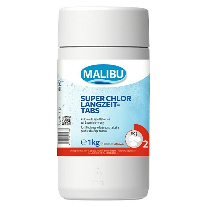 Malibu Super-Chlortabs 200 g 