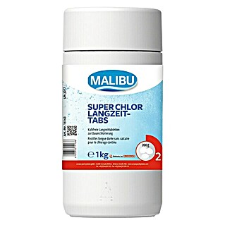 Malibu Super-Chlortabs 200 g (1 kg)