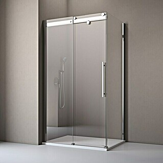 Camargue Klizna vrata za tuš kabinu Top-Roller (120 x 210 cm, Debljina: 6 mm, DIN graničnik: Lijevo, Wonderclean premaz)