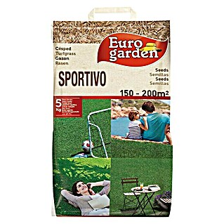 Euro Garden Semillas para césped deportivo (5 kg, 200 m²)
