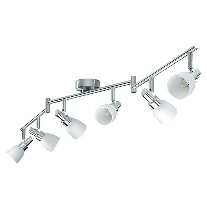 Osram LED-Deckenstrahler 827 (6 x 2 W, Farbe: Weiß/Silber, L x B x H: 125 x 8 x 19,2 cm)