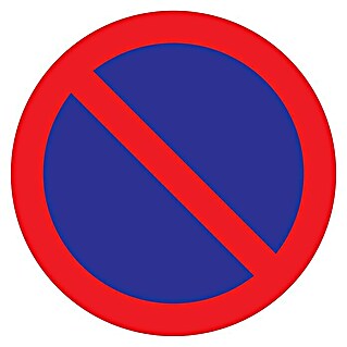 Pickup Señal de prohibición (Diámetro: 18 cm, Estacionamiento limitado)
