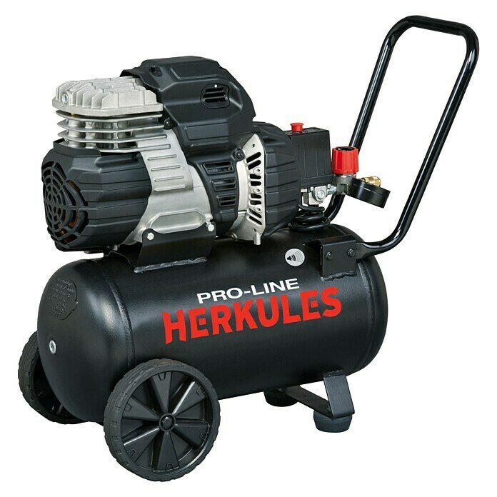 Herkules Pro-Line Kompressor 244/24 (8 bar, 1,1 kW, Kesselinhalt: 24 l)