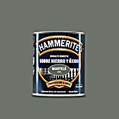 Hammerite Esmalte para metal Hierro y óxido (Gris, 250 ml, Martelé)