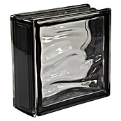Fuchs Design Perfil de bloques de vidrio (Negro, 18 x 8 cm, Vidrio)
