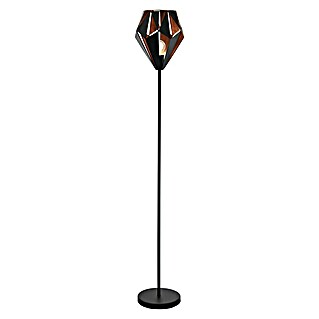 Eglo Carlton 1 Lámpara de pie (60 W, Altura: 152,5 cm, Negro, E27)