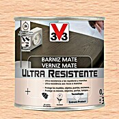 V33 Barniz para madera Mate Ultra Resistente (Incoloro, Mate, 250 ml)