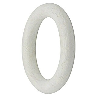 Expo Ambiente Ronde ring, pak (Wit, Geschikt voor: Gordijnroedes Ø 28 mm, 10 st.)