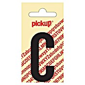 Pickup Etiqueta adhesiva (Motivo: C, Negro, Altura: 60 mm)