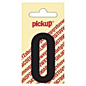 Pickup Etiqueta adhesiva (Motivo: O, Negro, Altura: 60 mm)