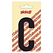 Pickup Etiqueta adhesiva (Motivo: C, Negro, Altura: 90 mm)