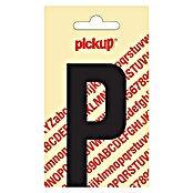 Pickup Etiqueta adhesiva (Motivo: P, Negro, Altura: 90 mm)