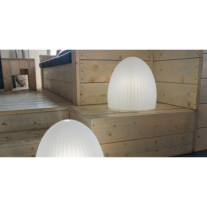 8 Seasons Design Shining LED-Dekoleuchte Cage (6 W, Weiß, L x B x H: 37 x 37 x 39 cm)