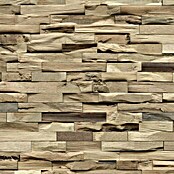 Indo Holzpaneele 3D Wall Beachwood Nature (Hevea, 610 x 150 x 10 mm, 10 Paneele)