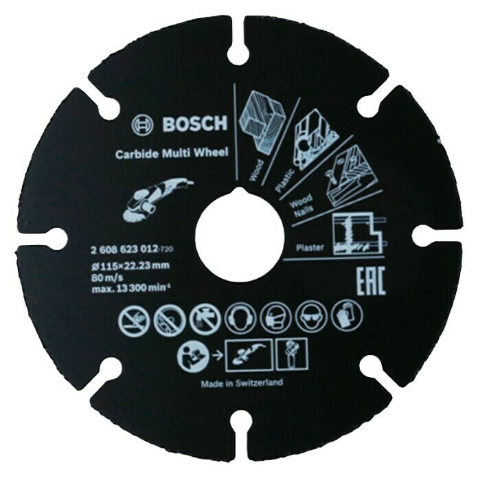 Bosch Professional Karbidna rezna ploča Multiwheel 