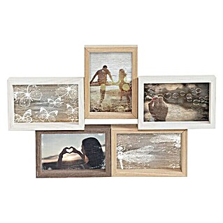 Set okvira za slike (5 pojedinačnih okvira, 10 x 15 cm, Natur)