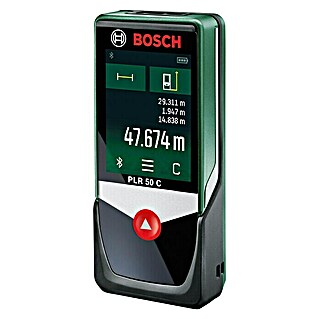 Bosch Laserentfernungsmesser PLR 50 C (Messbereich: 0,05 - 50 m)