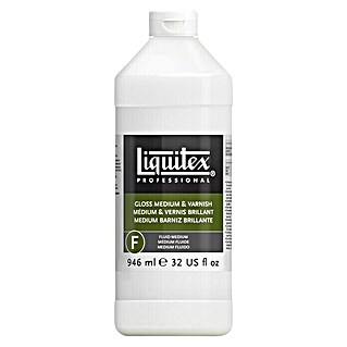 Liquitex Professional Malmittel Glanz Medium & Firnis (946 ml, Geeignet für: Acrylfarben)