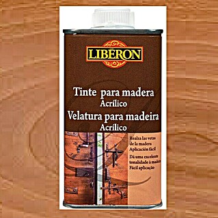 Libéron Tinte para madera acrílico paleta rústica (Nogal, 250 ml)