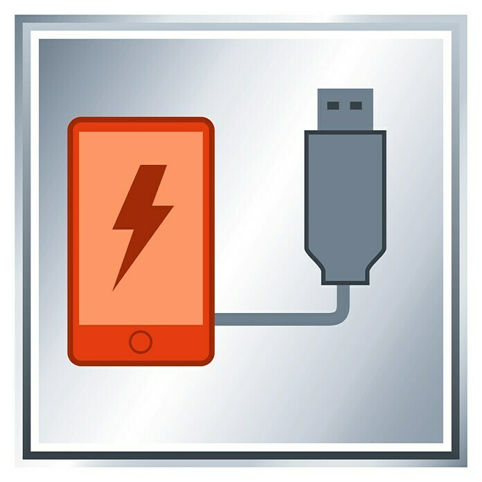 Einhell Power X-Change USB-Akku-Adapter TE-CP 18 Li (2 USB-Anschlüsse, Passend für: Einhell Power X-Change Akkus)