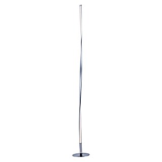 Lámpara de pie LED Merit (12 W, Altura: 120 cm, Níquel, Blanco neutro)