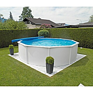 KWAD Pool-Set Steely de luxe (Durchmesser: 4,6 m, Höhe: 1,2 m, Fassungsvermögen: 19 000 l, Rund)